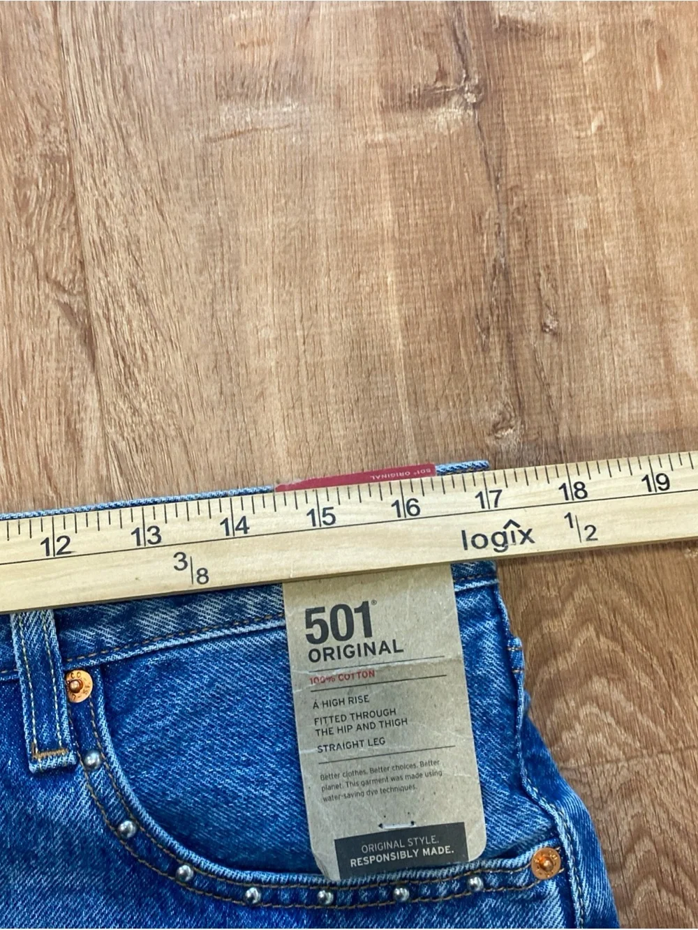 Levi's 501 Original Jeans Mens 34x30 Blue Denim Straight Leg Medium Wash
